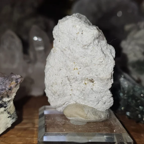 Bulfonteinite On Plumboerite Shijianshan mine Inner Mongolia China - Picture 3 of 4